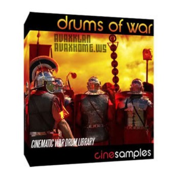 وی اس تی پلاگین  CineSamples Drums Of War