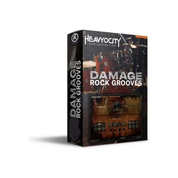 وی اس تی  Heavyocity Damage Rock Grooves