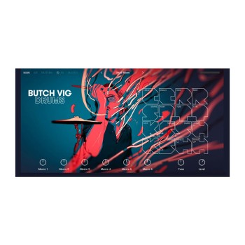 وی اس تی نیتیو اینسترومنتز Native Instruments Butch Vig Drums