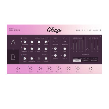 وی اس تی پلاگین نیتیو اینسترومنتز Native Instruments Play Series: Glaze