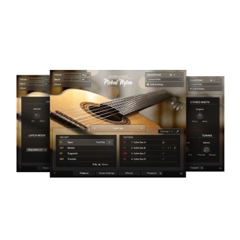 وی اس تی نیتیو اینسترومنتز  Native Instruments Session Guitarist Picked Nylon