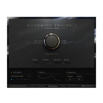 وی اس تی پلاگین نیتیو اینسترومنتز Native Instruments Woodwind Ensemble