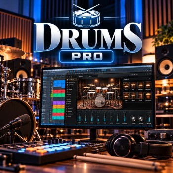 پکیج نرم‌افزار درام  TM Drums Pack Pro