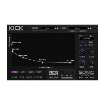 وی اس تی پلاگین سونیک آکادمی Sonic Academy KICK Nicky Romero Edition 1.00