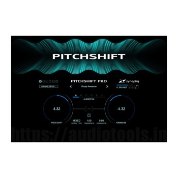 وی اس تی  Zynaptiq PITCHSHIFT PRO v1.2.0